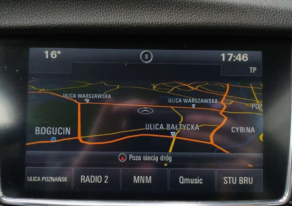 Opel Mokka cena 59900 przebieg: 82799, rok produkcji 2016 z Poznań małe 667